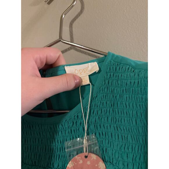 Oddi Boutique Brand Girls Blouse Size XL Ruffle Sleeve - Picture 3 of 3